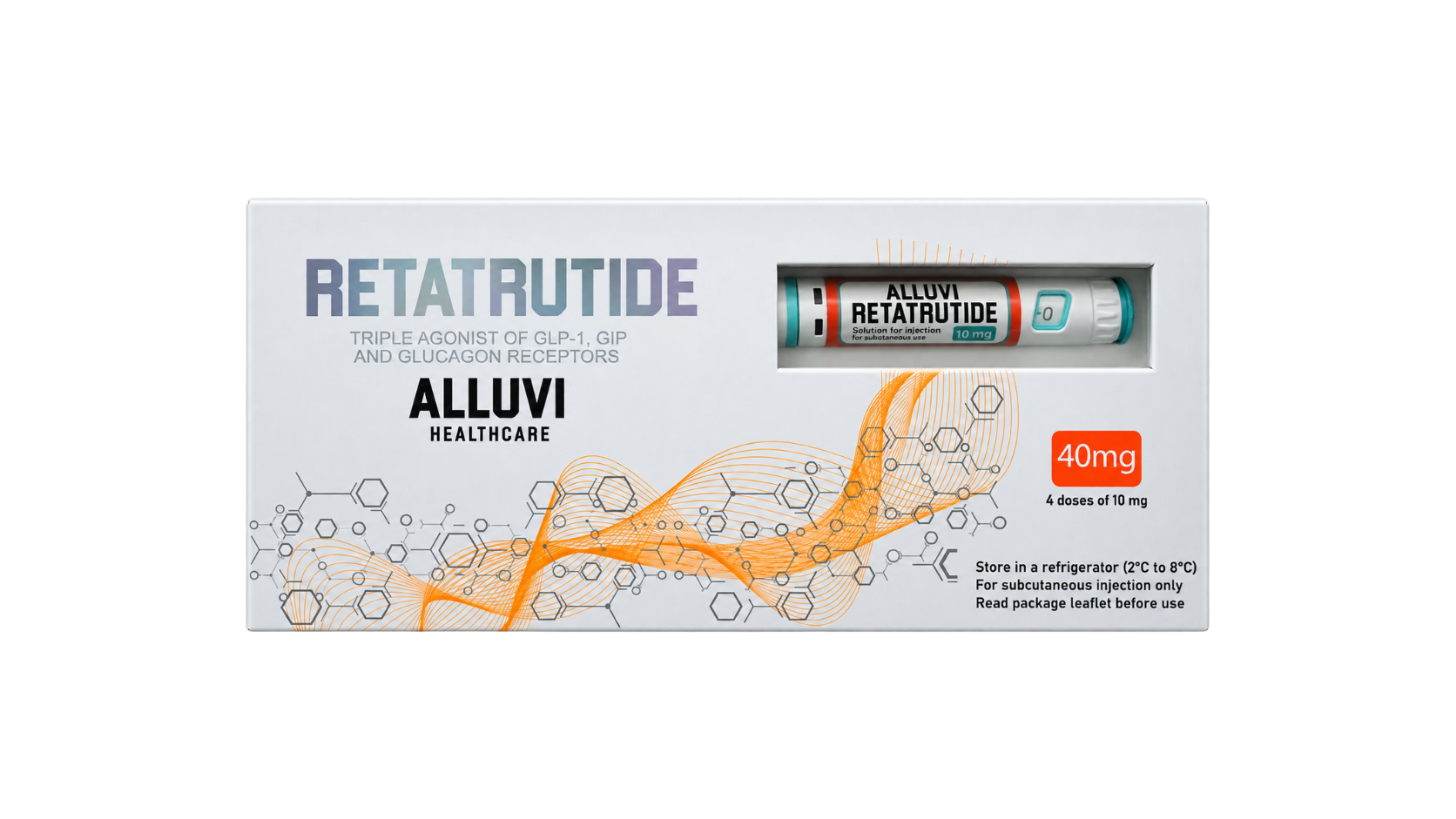 Alluvi Retatrutide 40mg research kit